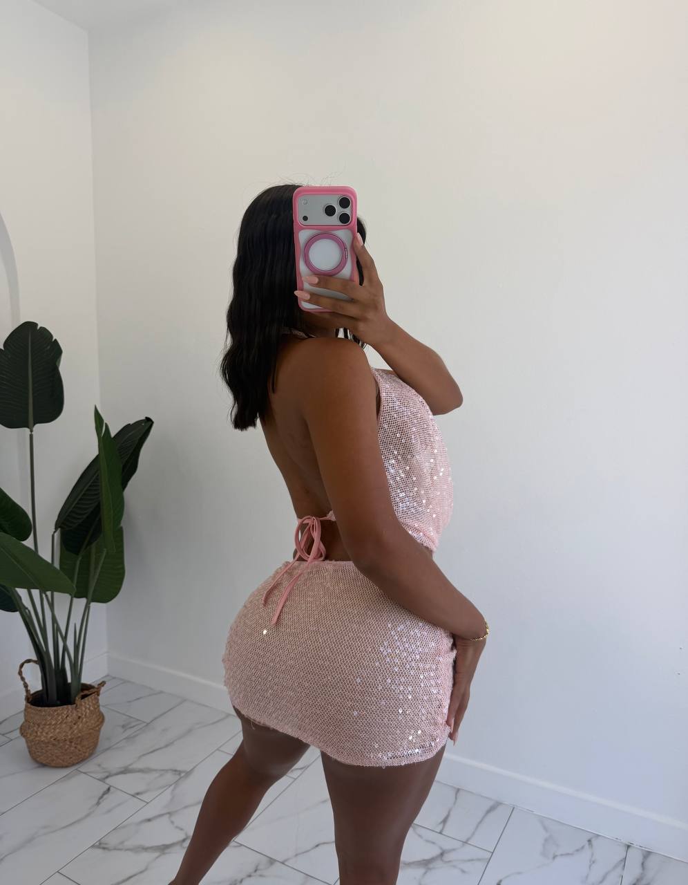 Sequins Pastel Pink Cover