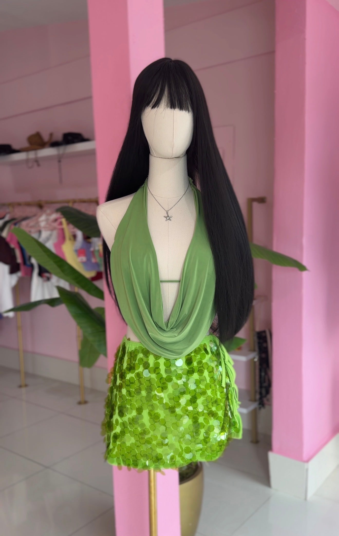 Triangulito Halter top