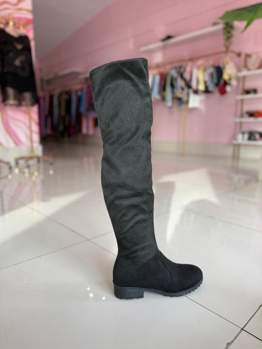 Botas long Gamuza