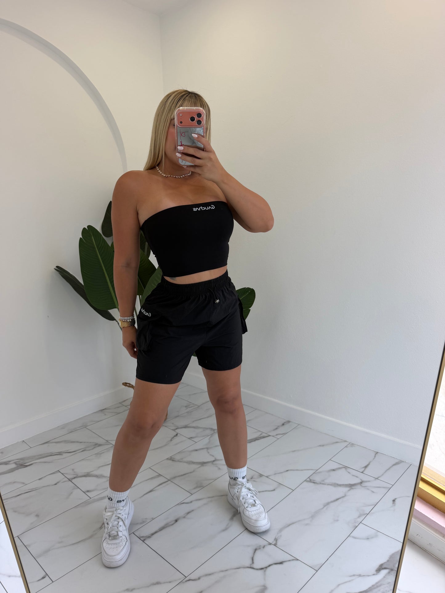 Strapless G cute top