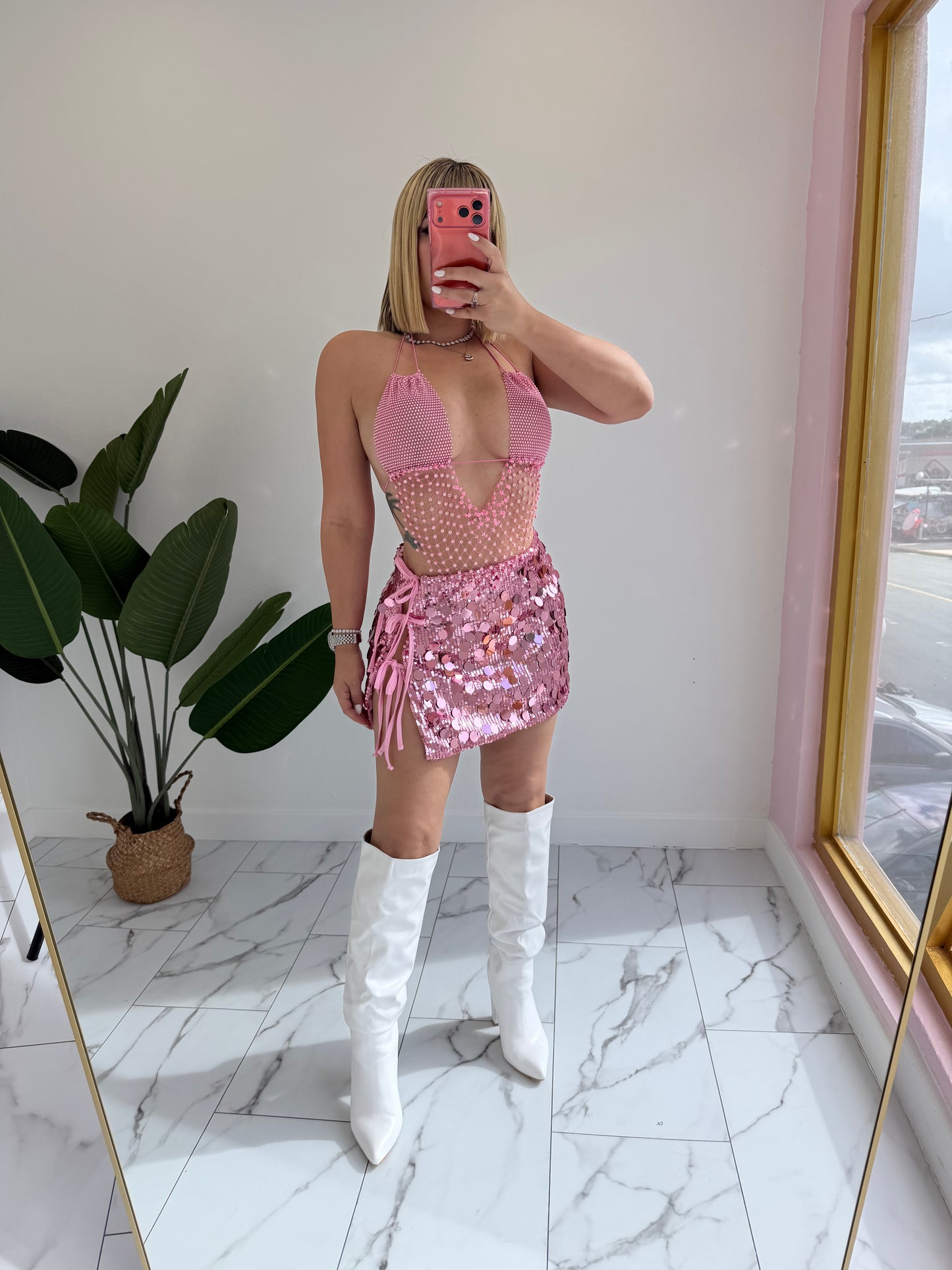 Amarradita Sequins Skirt