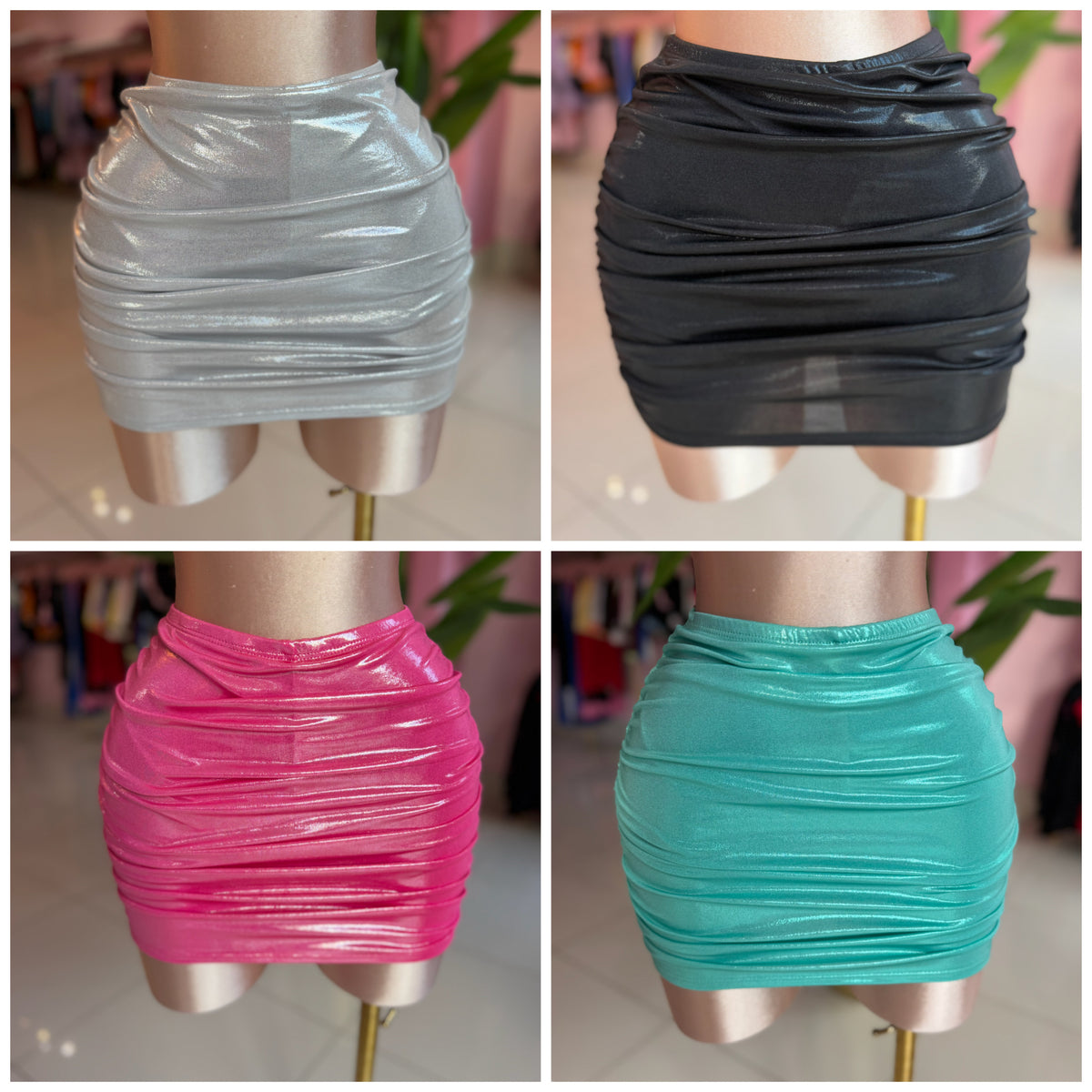 Fruncidas Chrome Skort