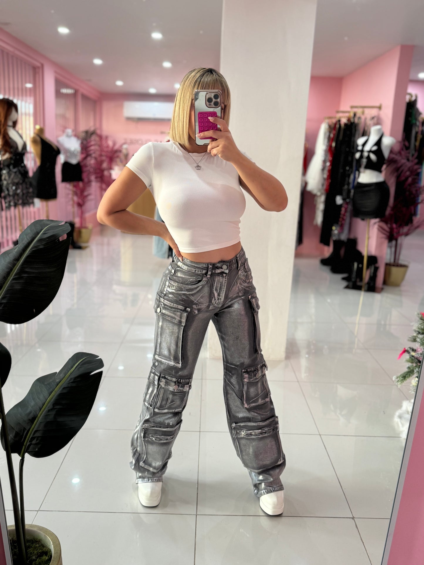 Tshirt Basic Crop Top