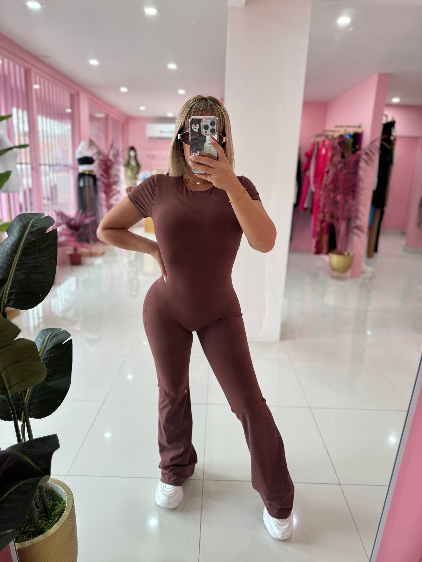 Enterizo palazzo TShirt(espalda abierta) sport
