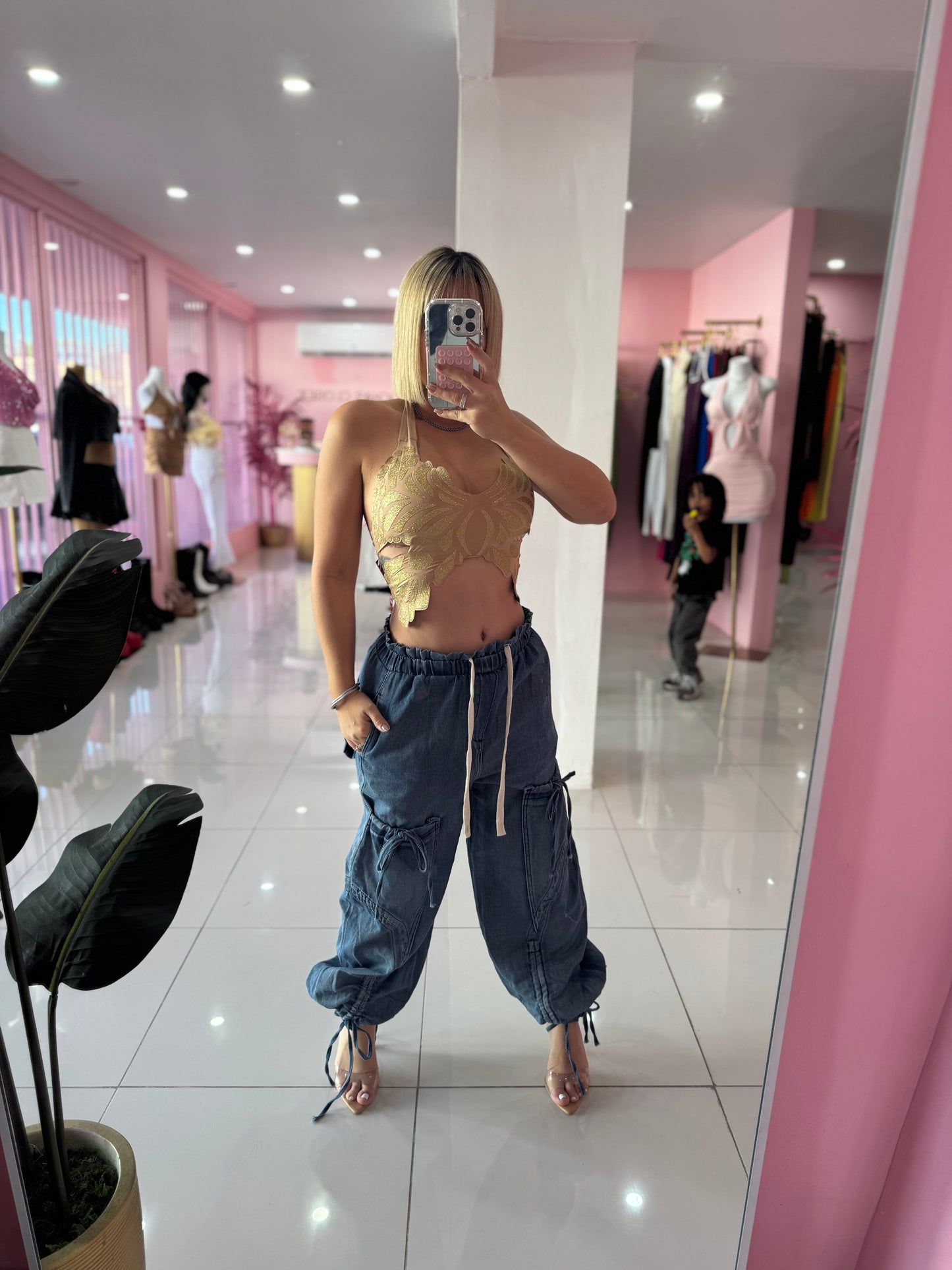 Mariposa nude Top