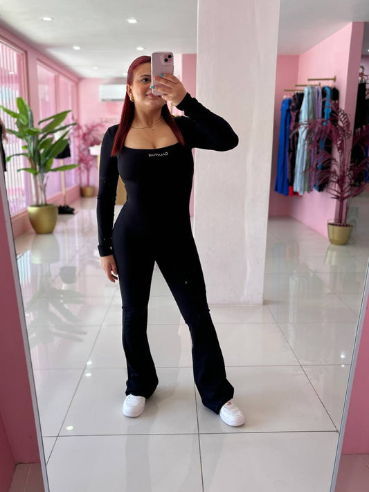 Jumpsuit Manga Larga Palazzo