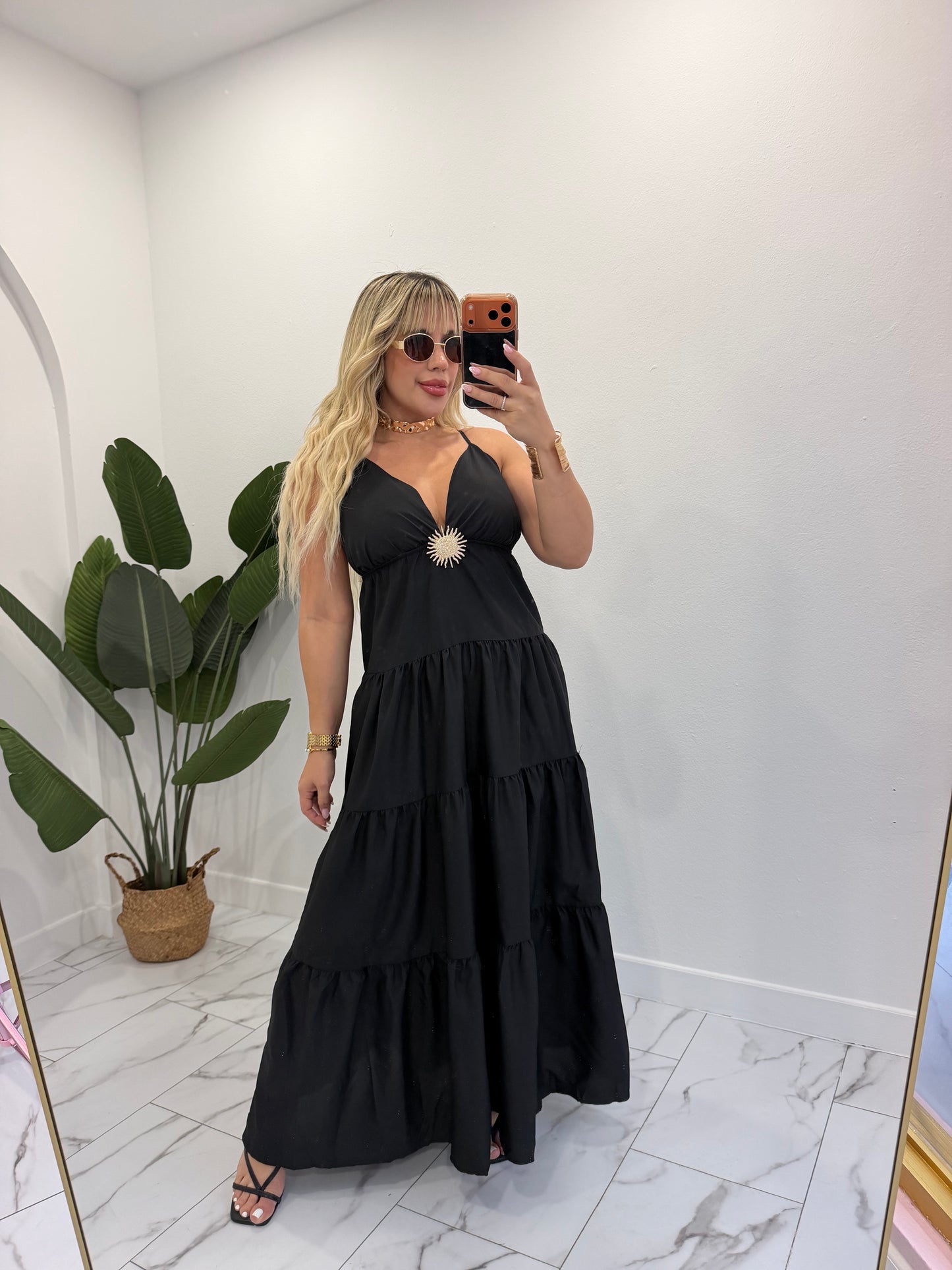 Sun maxi dress