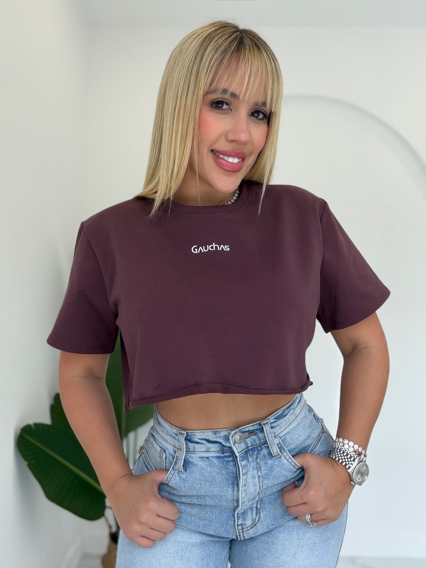 Crop top oversize G