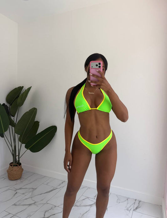 Neon bikini set