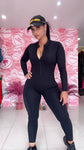 Jumpsuit zipper Skinny (espalda descubierta) sport