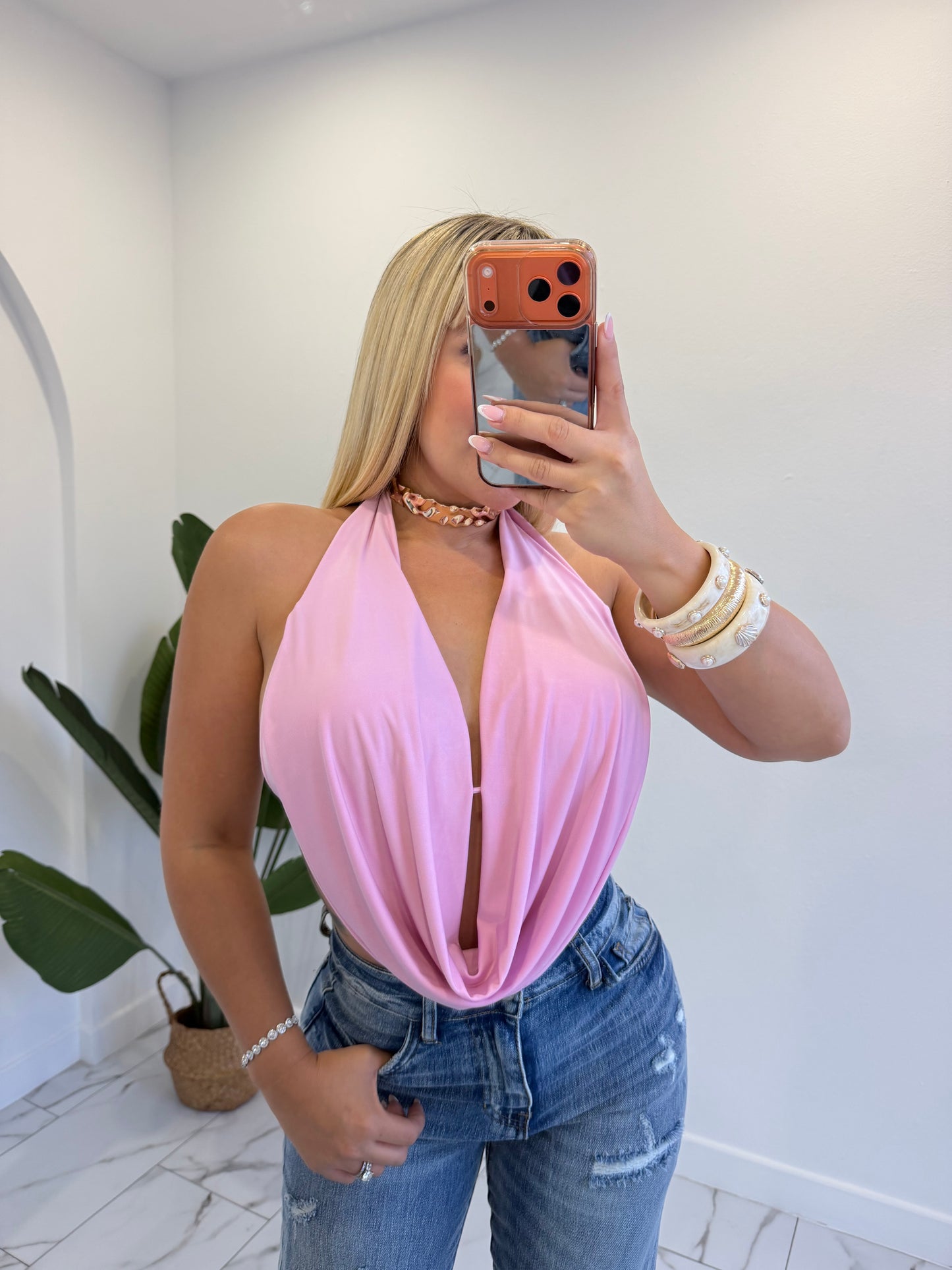 Triangulito Halter top