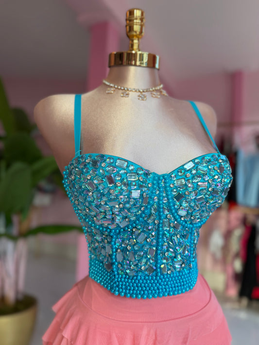 Blue Rhine Corset
