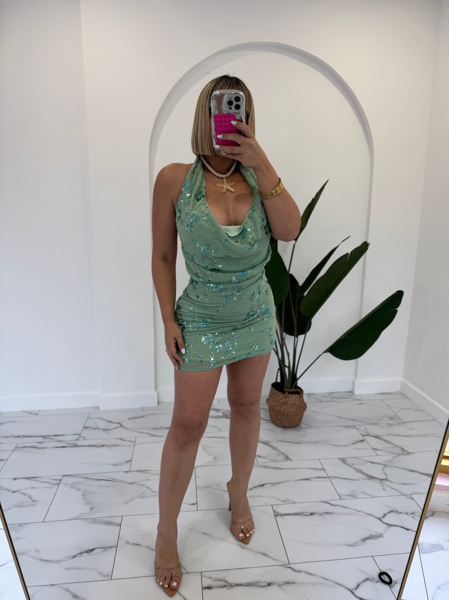Fancy Halter dress