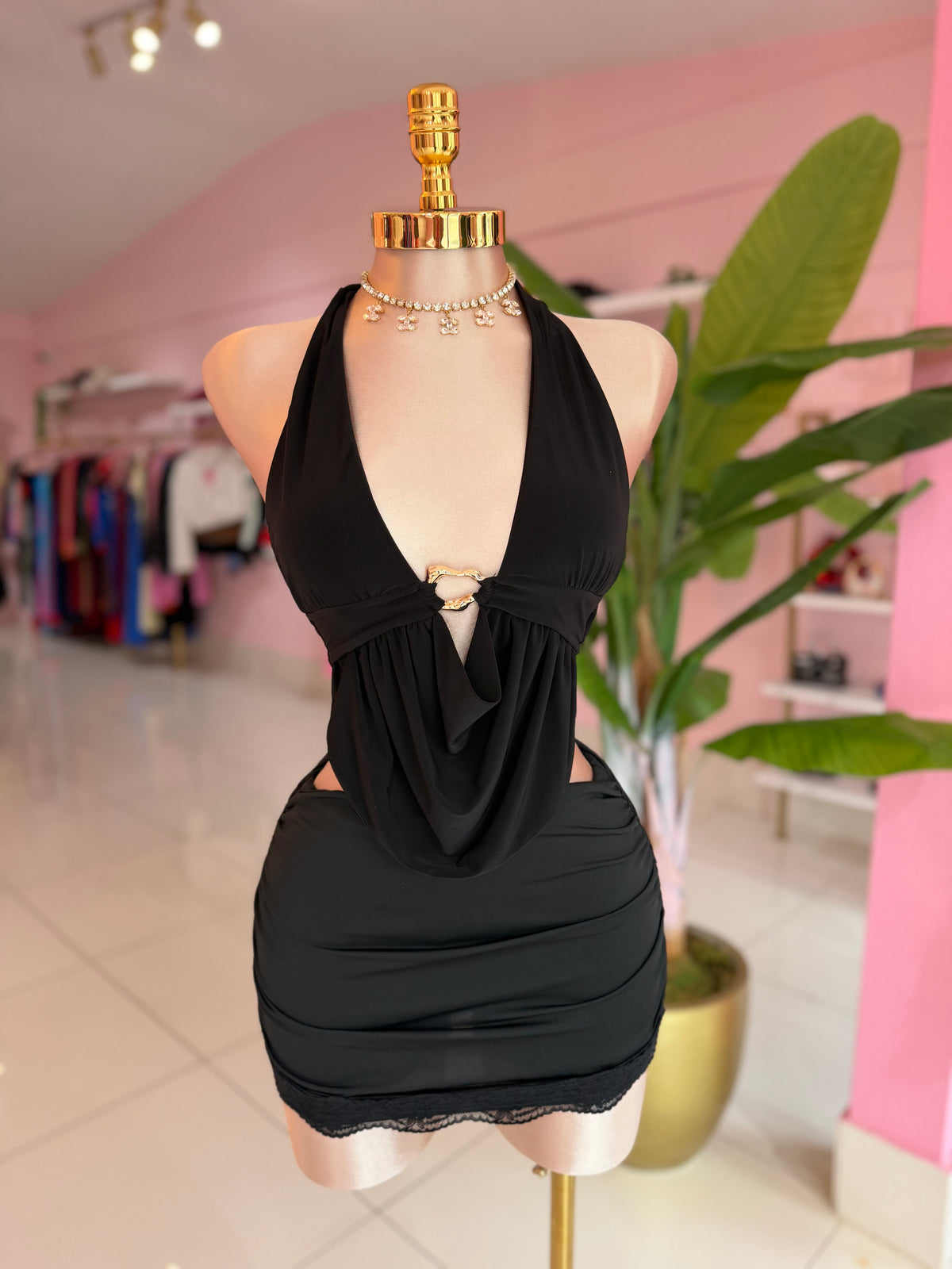 Mini encaje skort