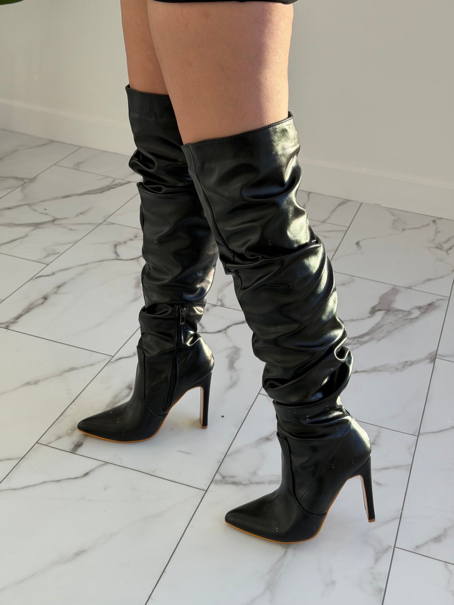 Botas Long Fruncidas