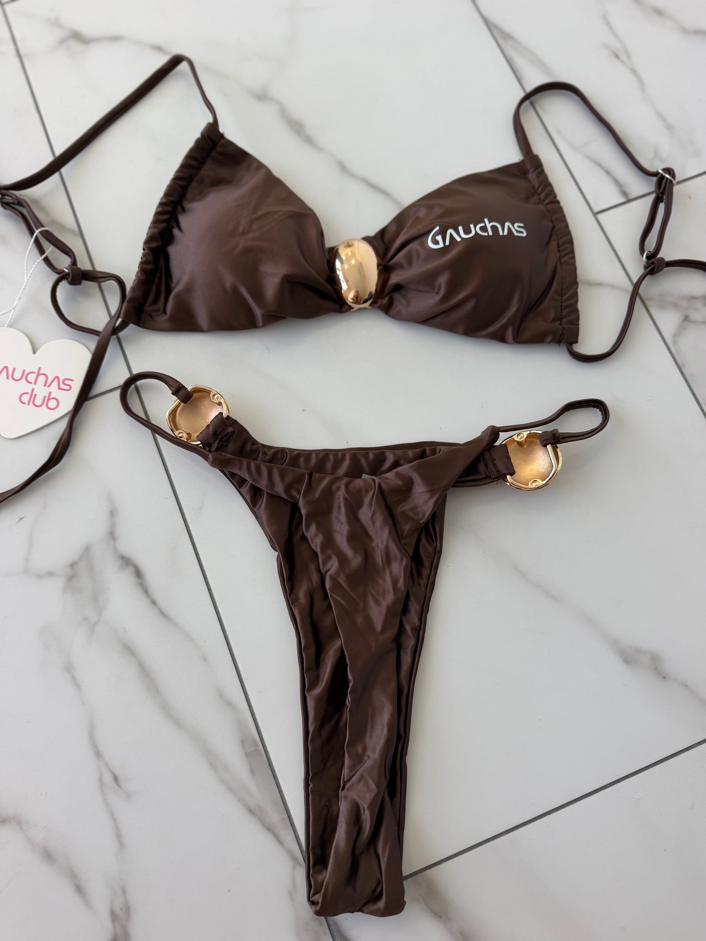 Satin bikini