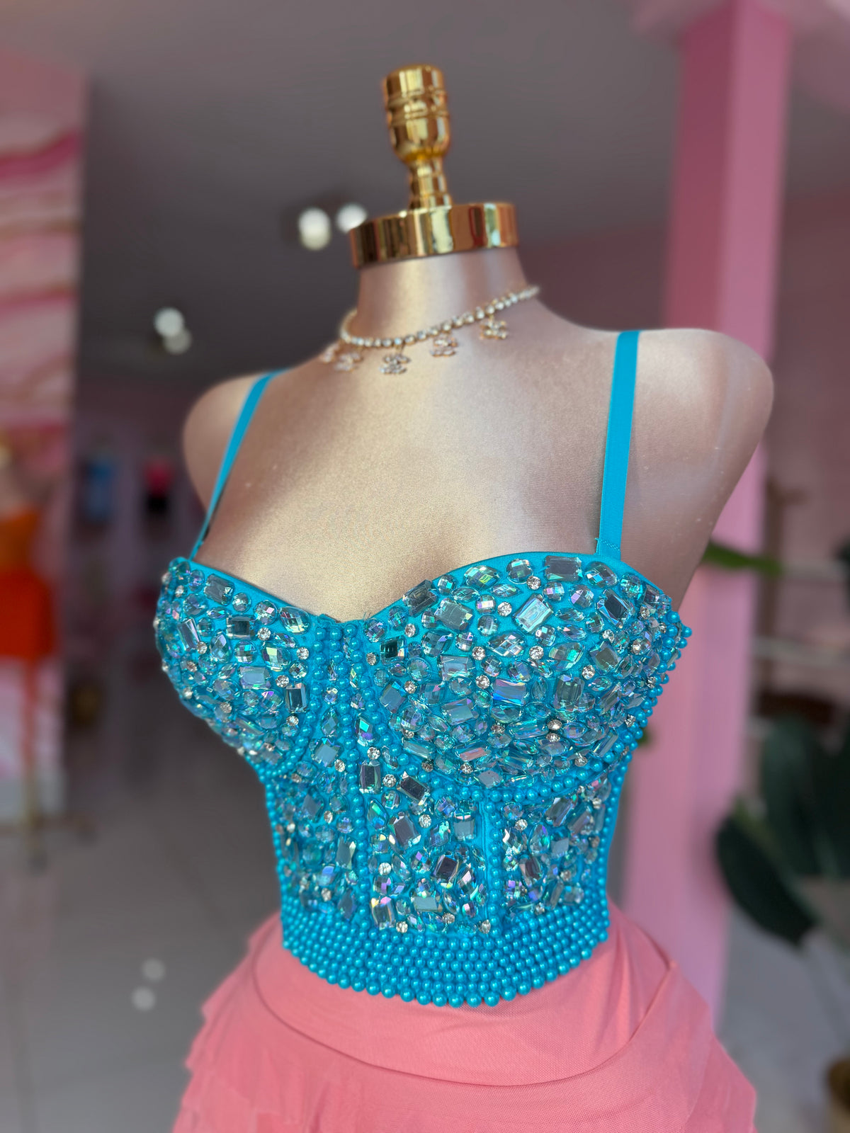Blue Rhine Corset
