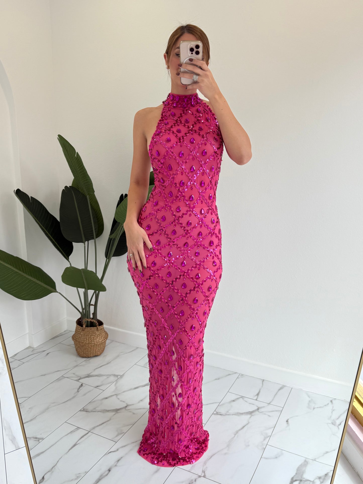 Rhinestone Lux Dress