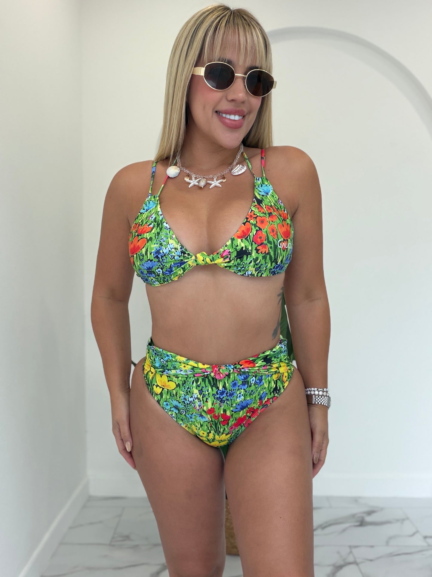 Flower G bikini set