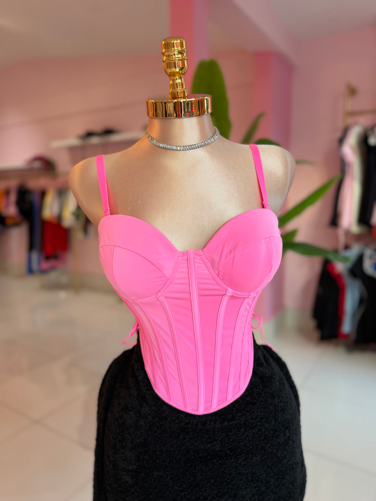 Cross corset