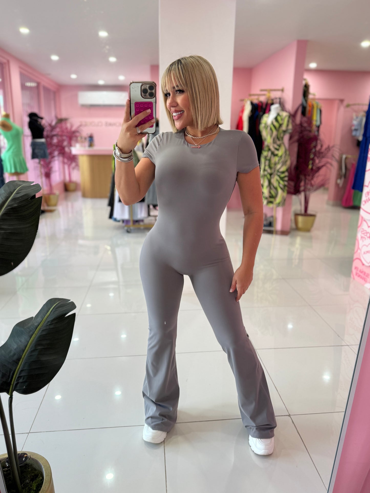 Enterizo palazzo TShirt(espalda abierta) sport