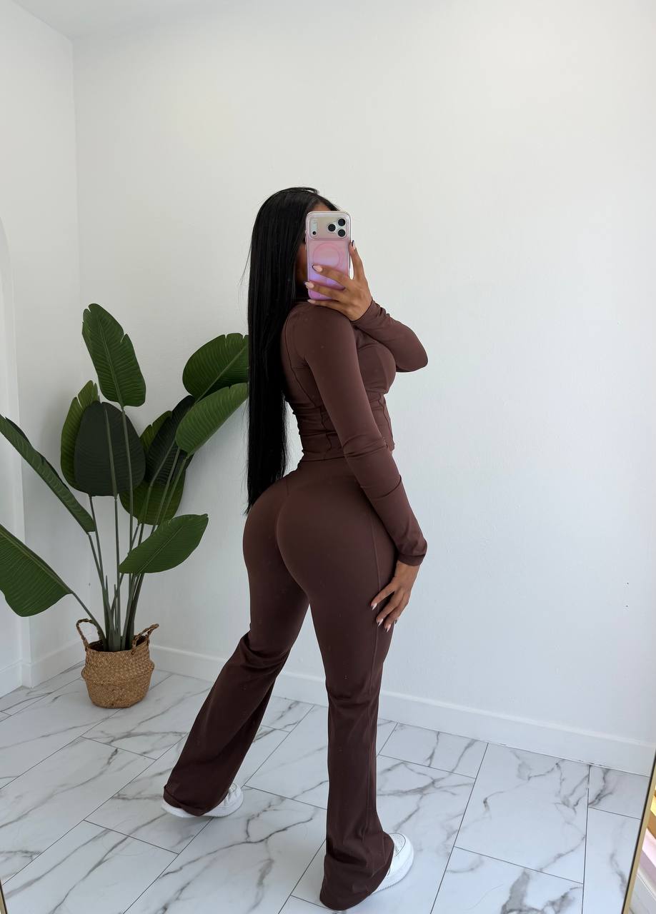 Tri-fit palazzo set