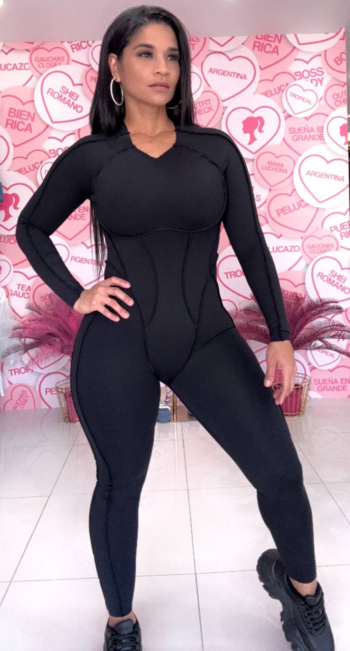 Wonder Sport jumpsuit (manga larga)