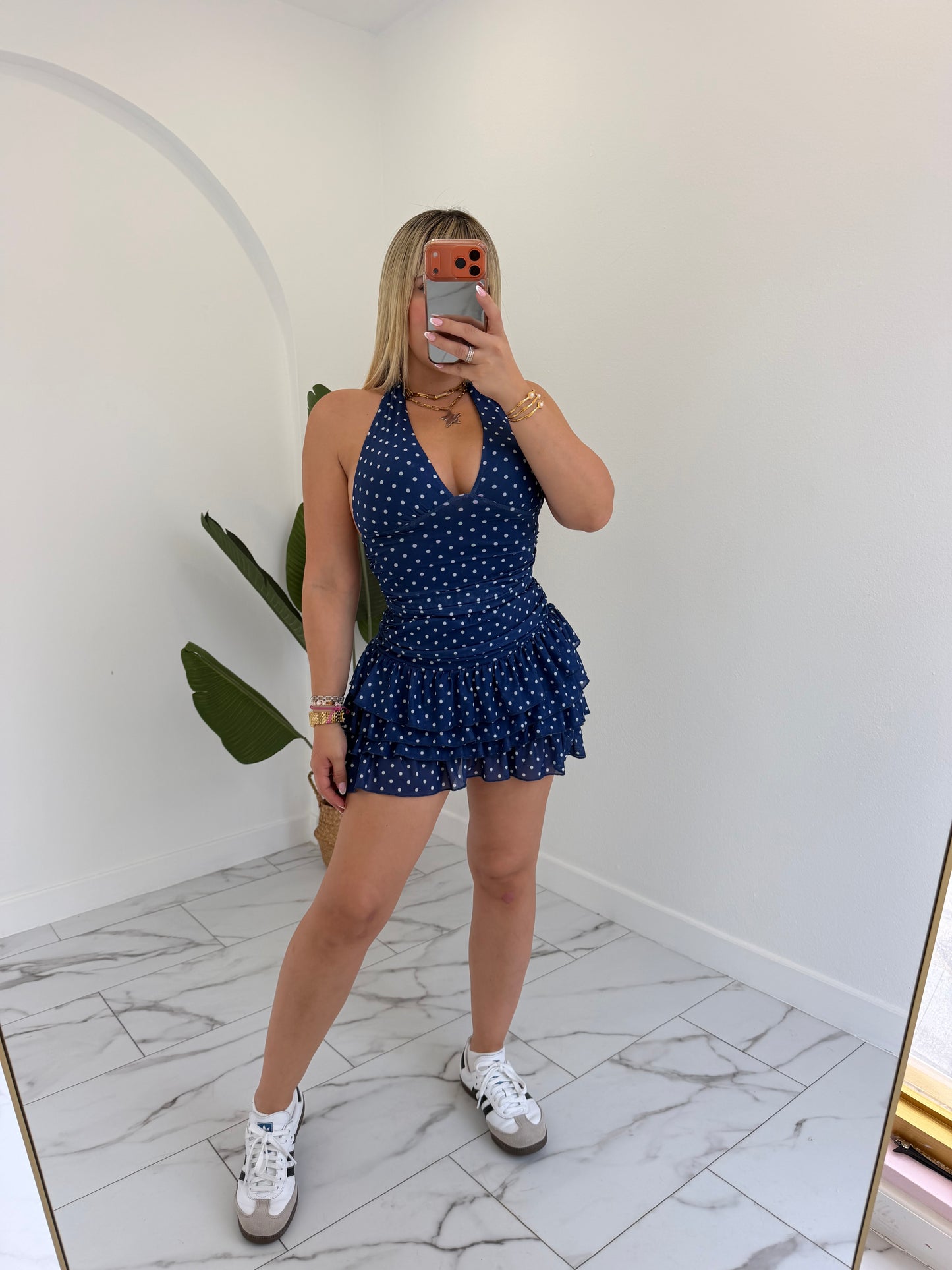 Polka Dot skort set