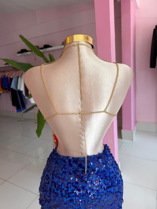 Arabe red top (busto pequeño)