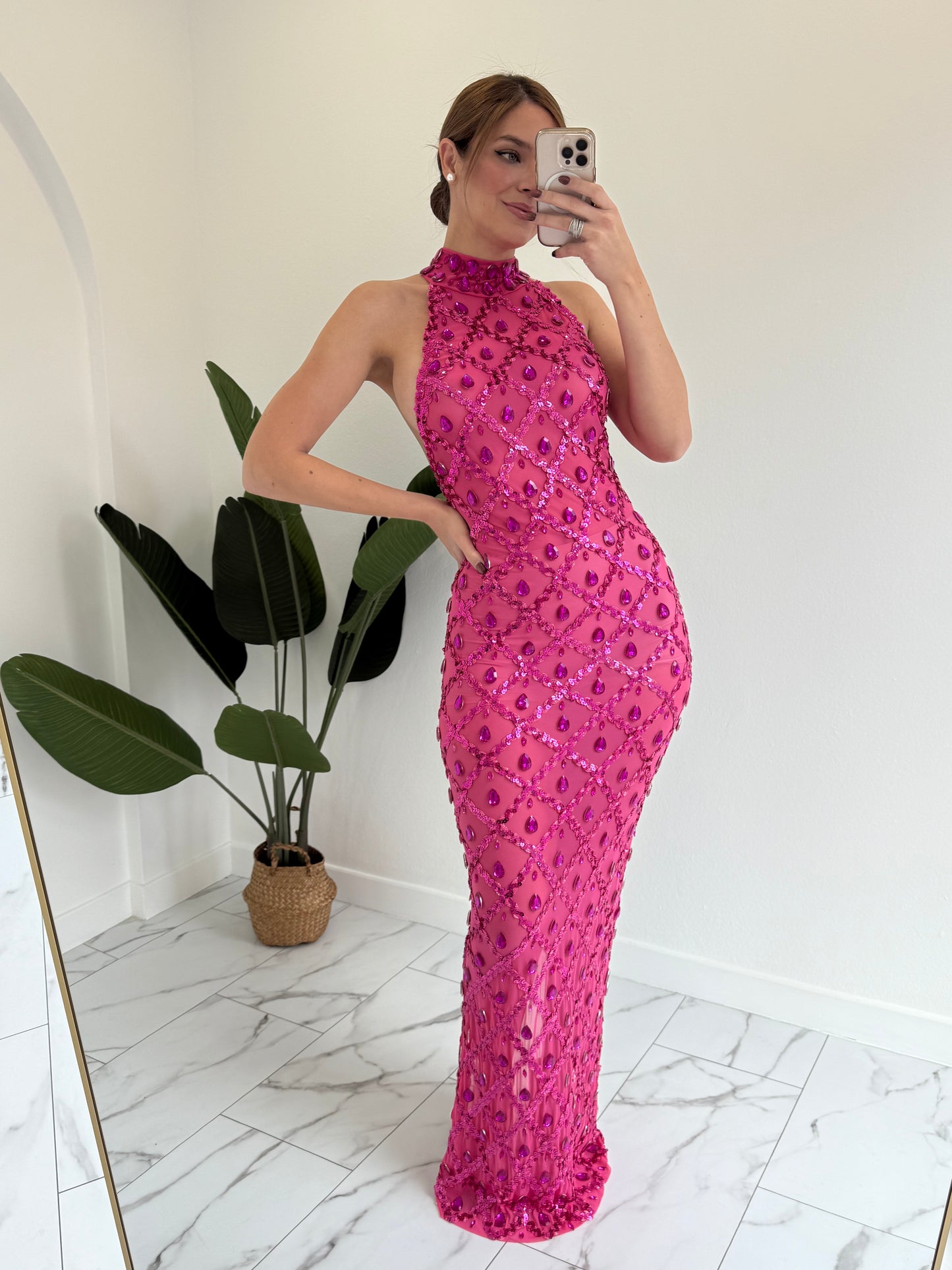 Rhinestone Lux Dress