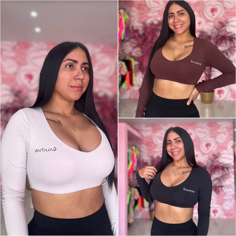Top Deportivo Manga larga