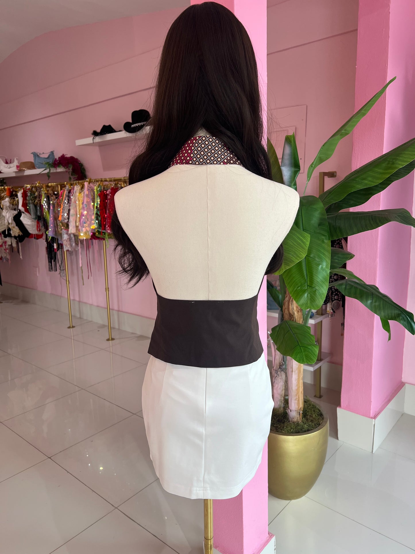 Corbata Halter top