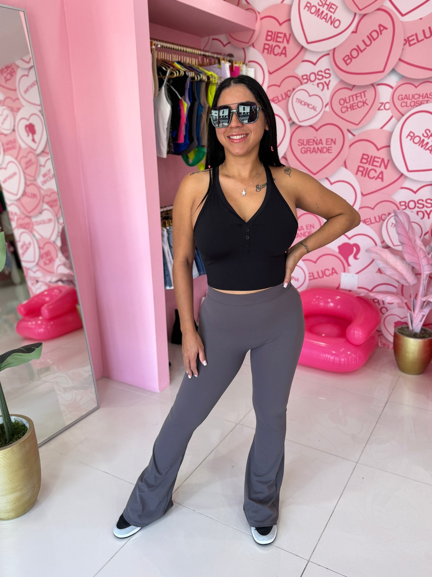 Legging Fruncido Palazzo sport