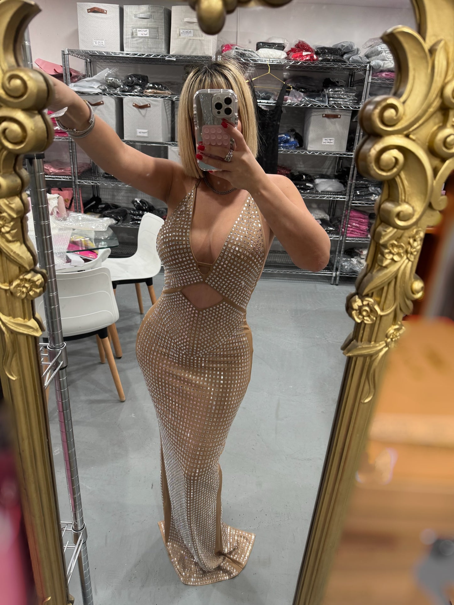 Goddess Party Long Dress