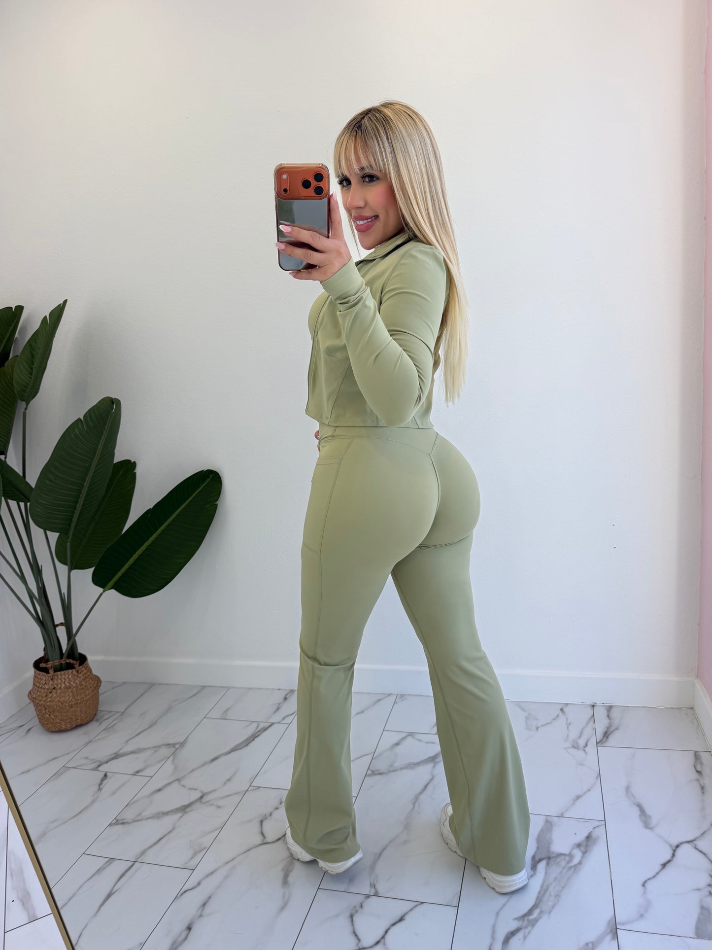 Tri-fit palazzo set