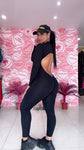 Jumpsuit zipper Skinny (espalda descubierta) sport