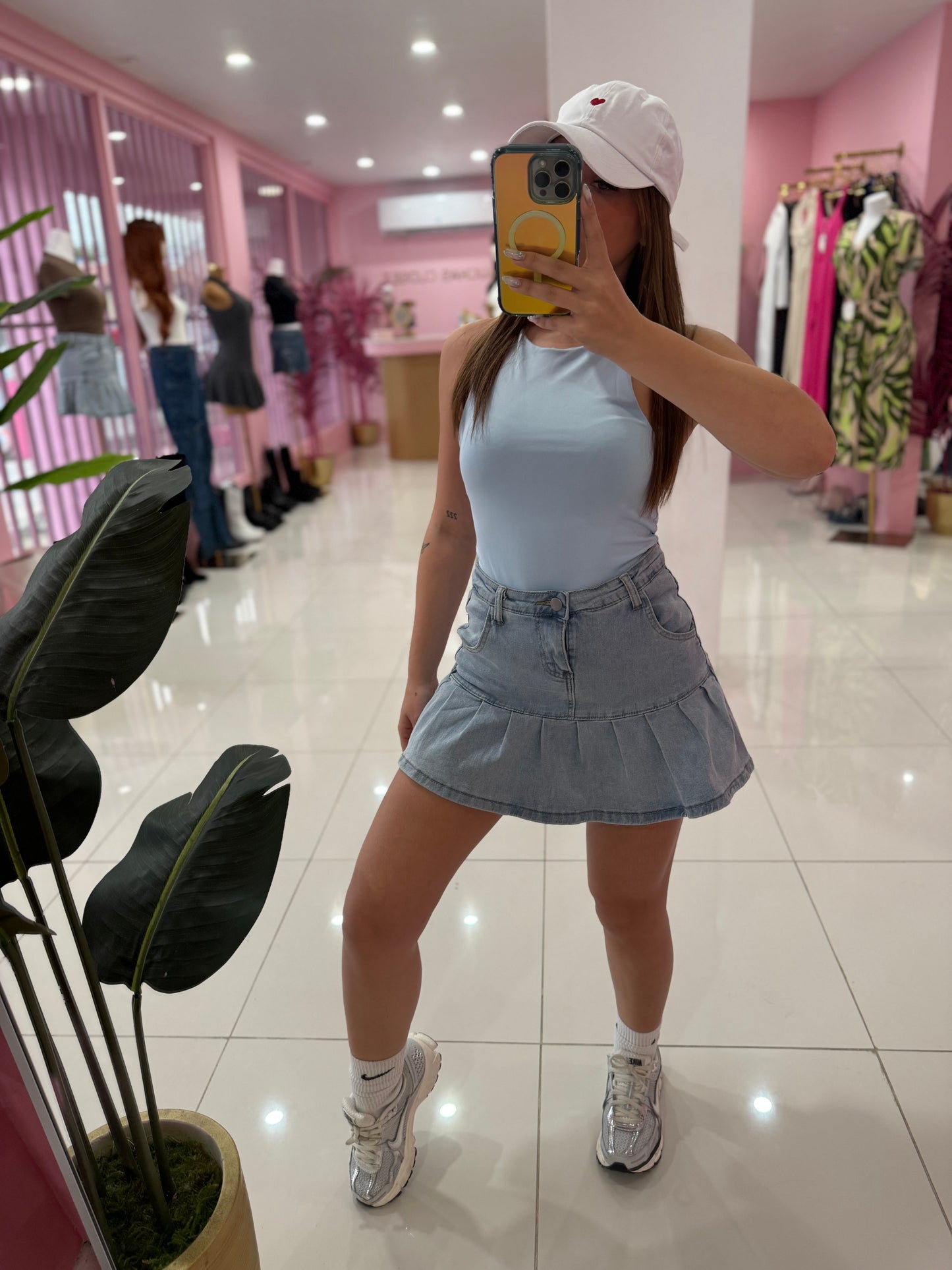 RBD Denim Skort