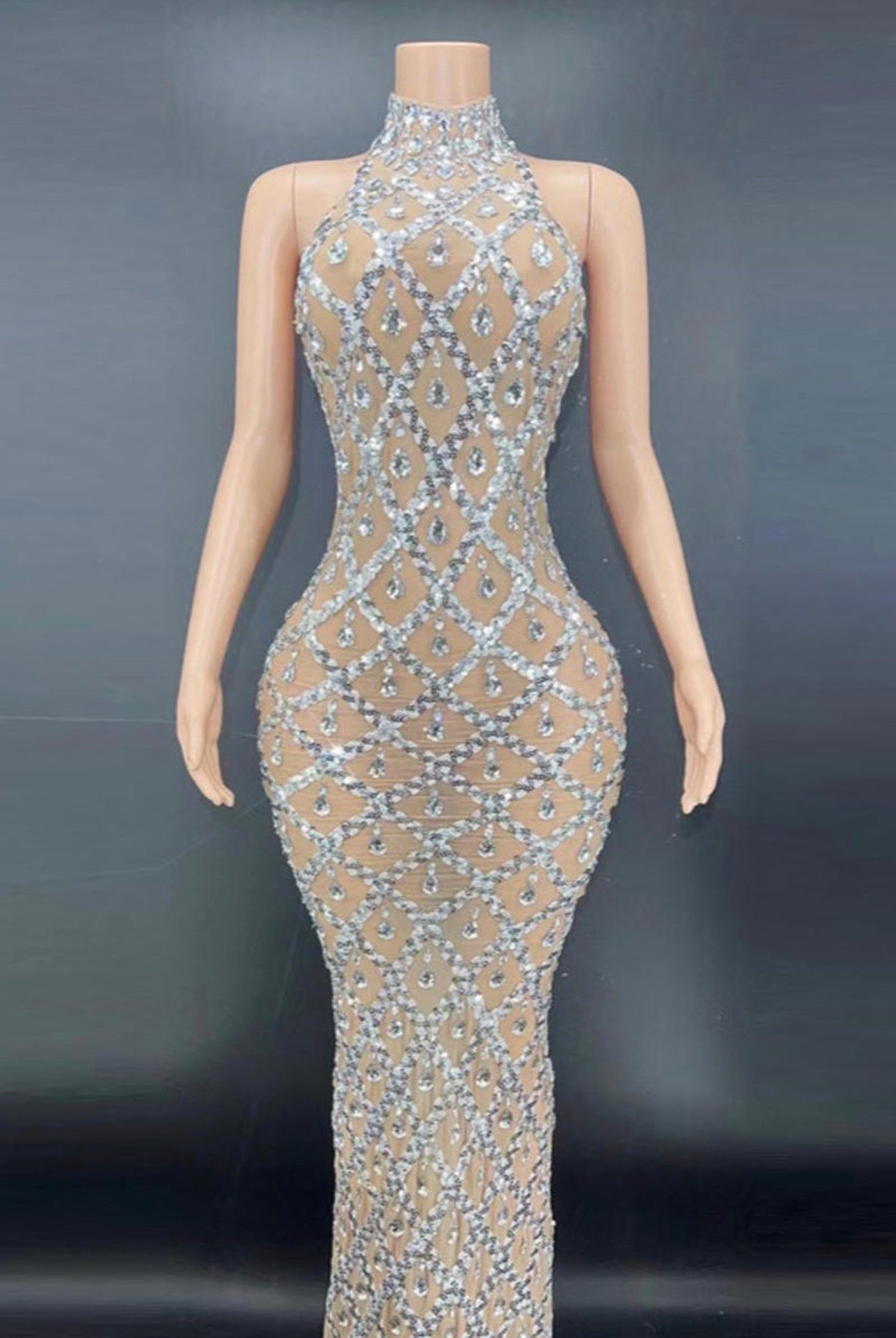 Rhinestone Lux Dress