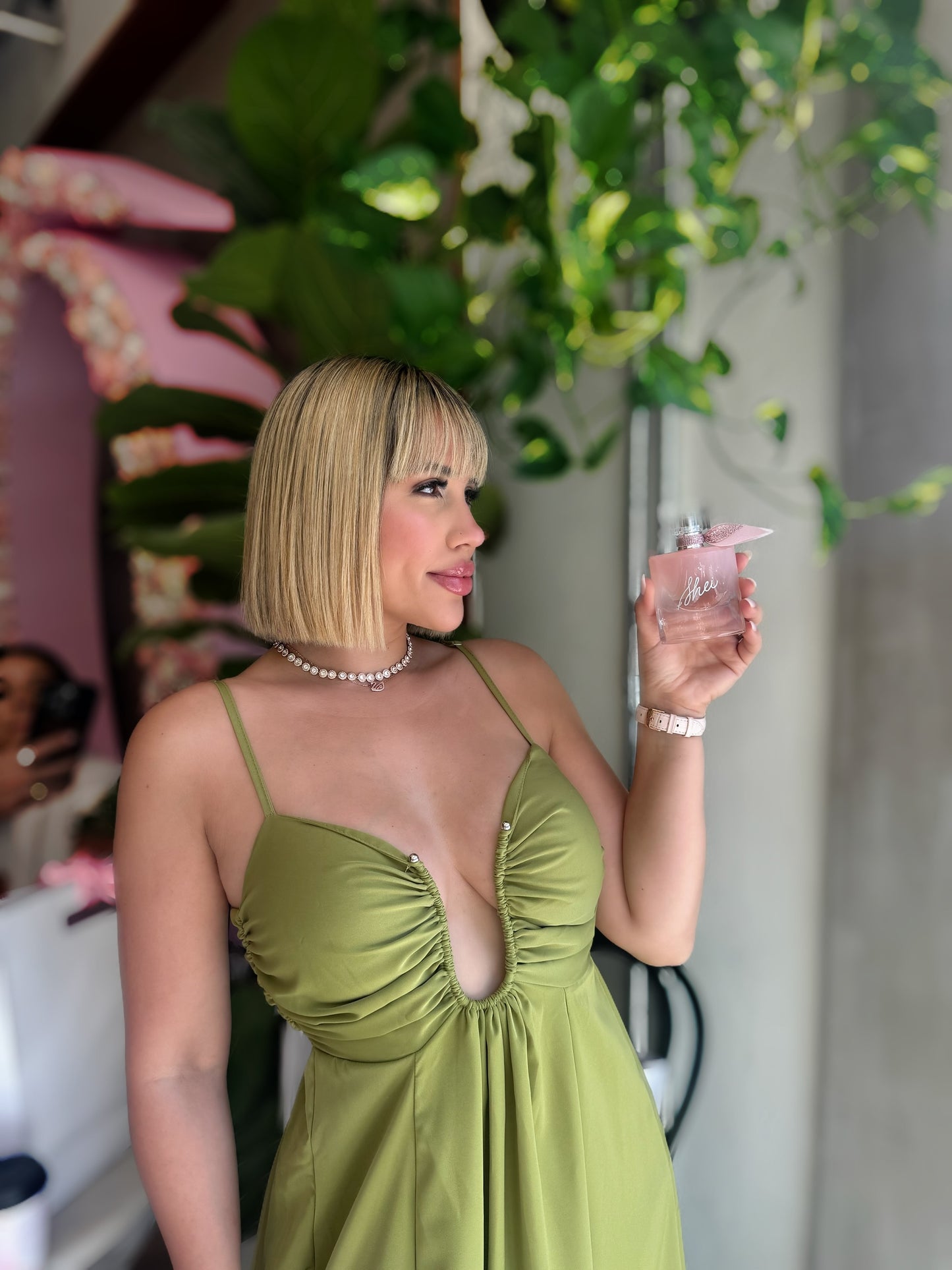 Olive Maxi dress