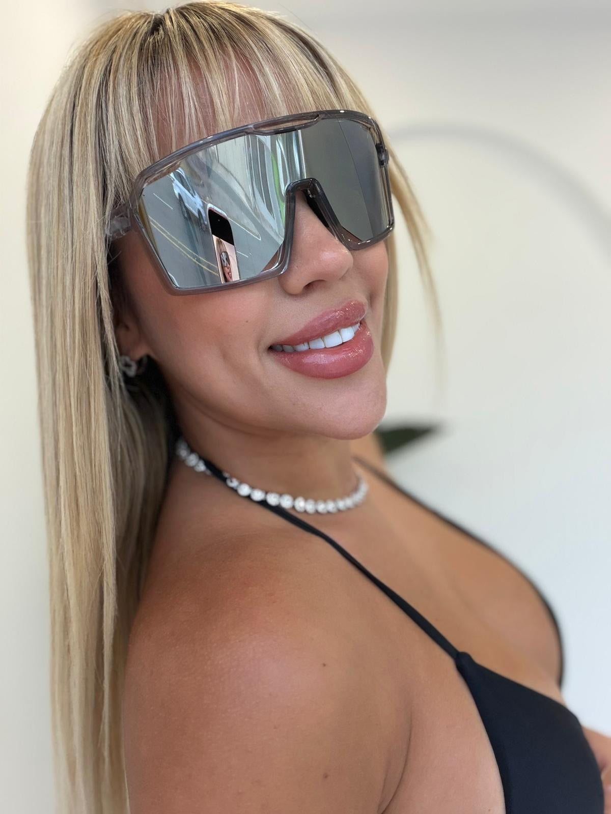 Big silver gafas