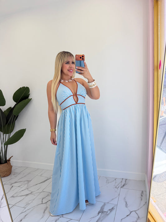 Maxi lines dress
