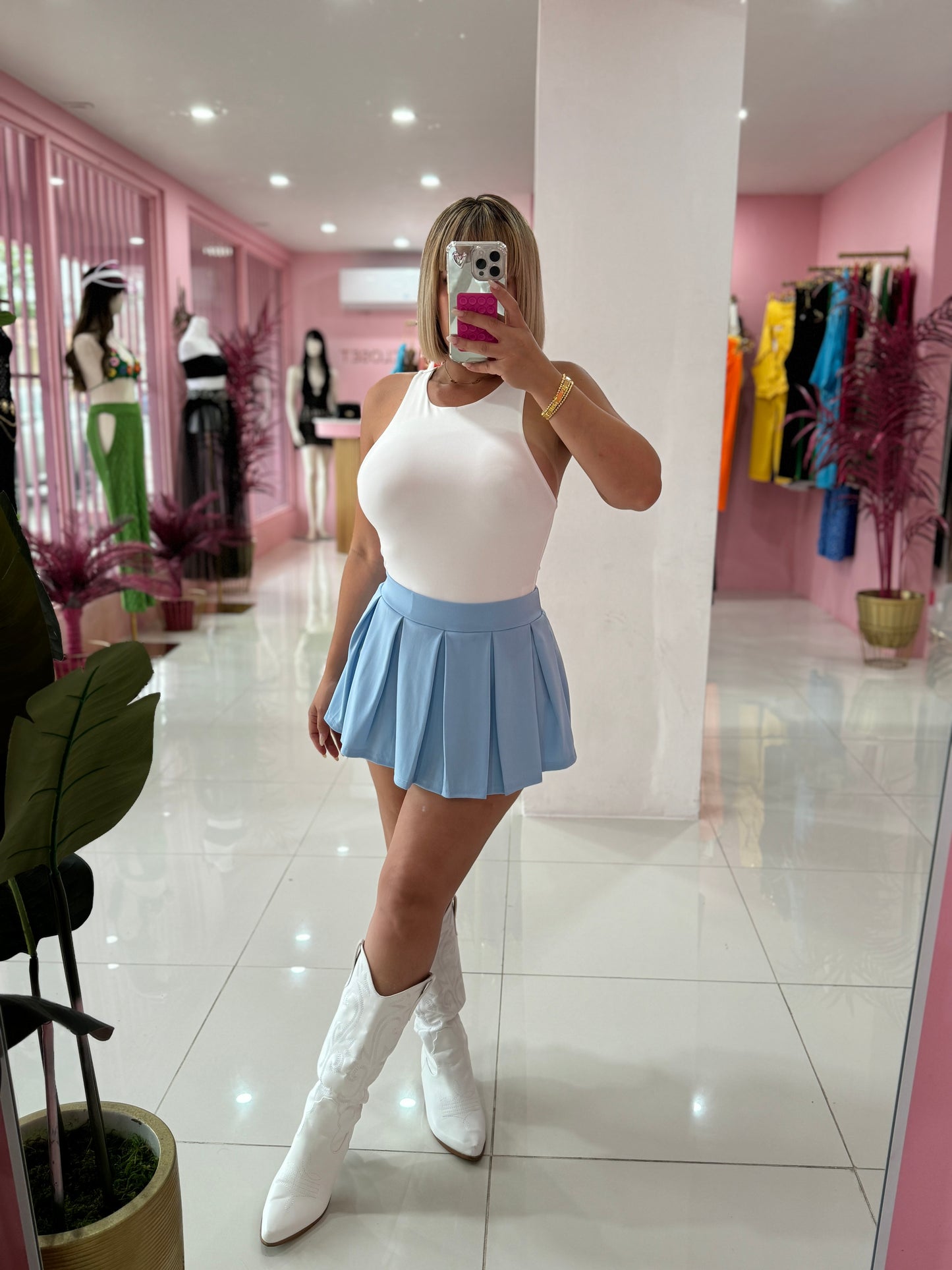 Spandex Skort