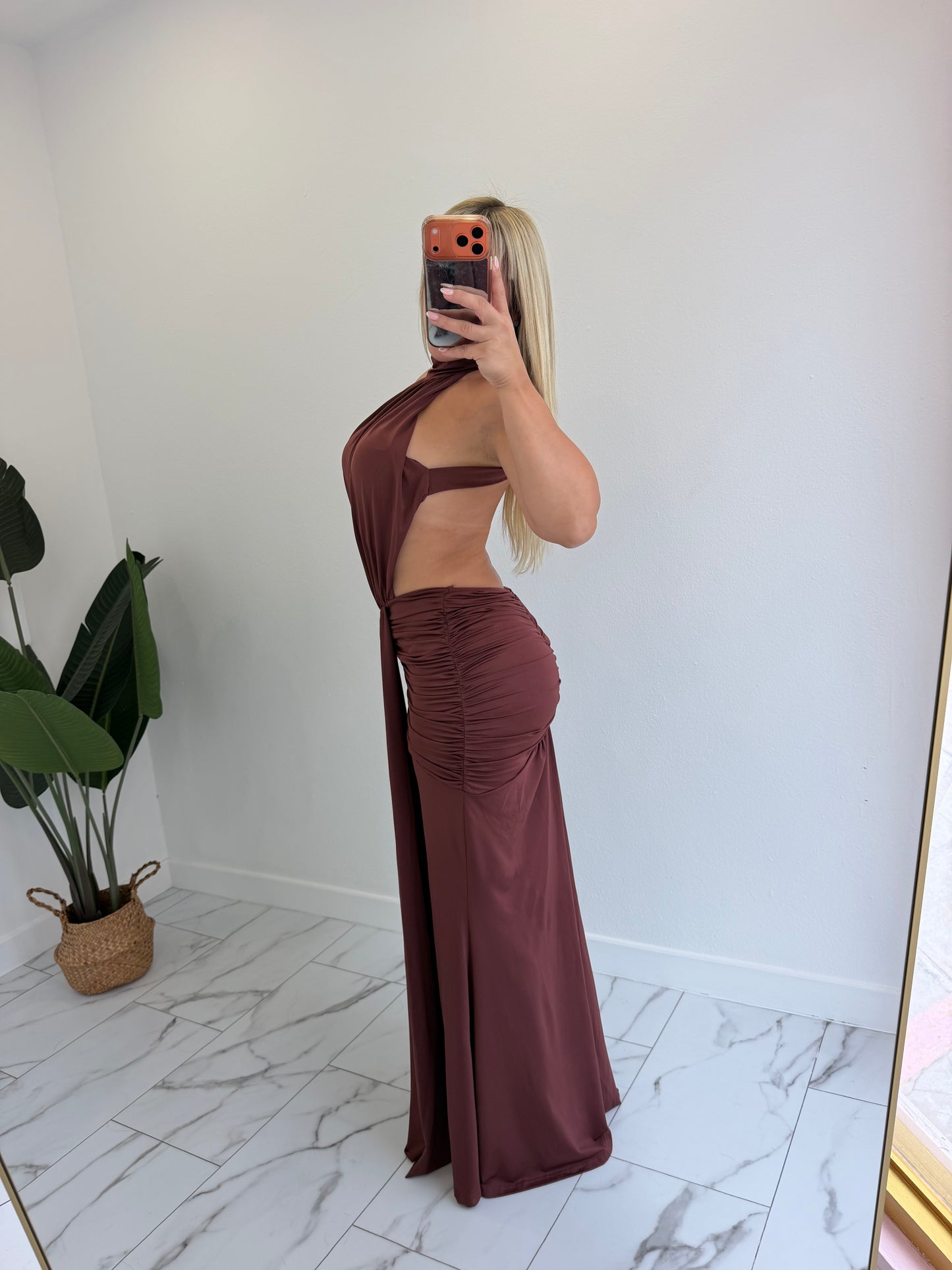 Turtle maxi dress