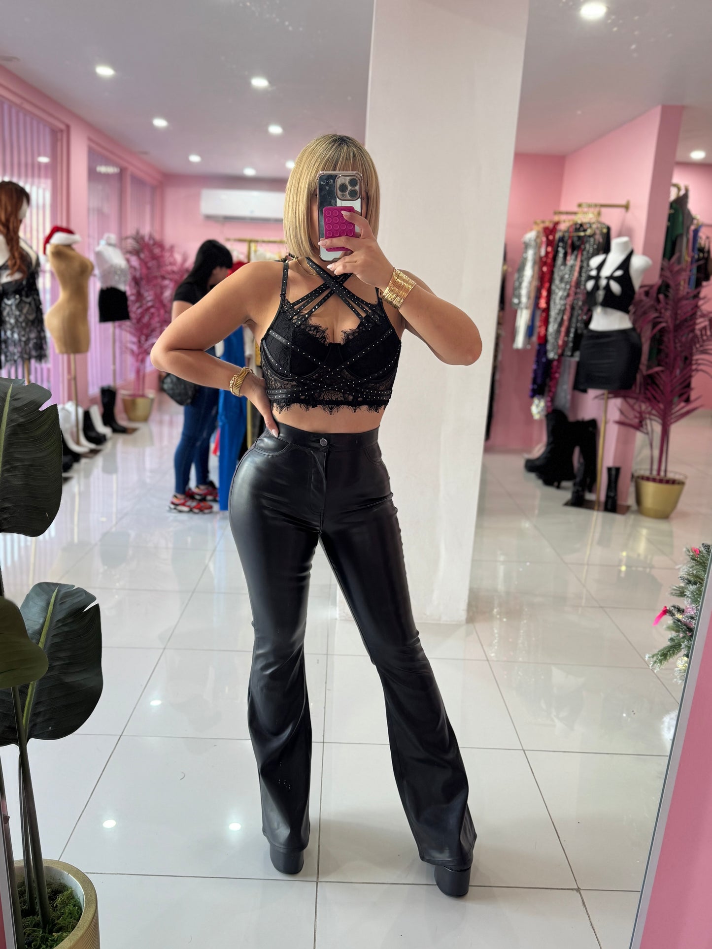 Leather Vibrant Palazzo 7