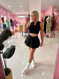 Crop top cuellito sport
