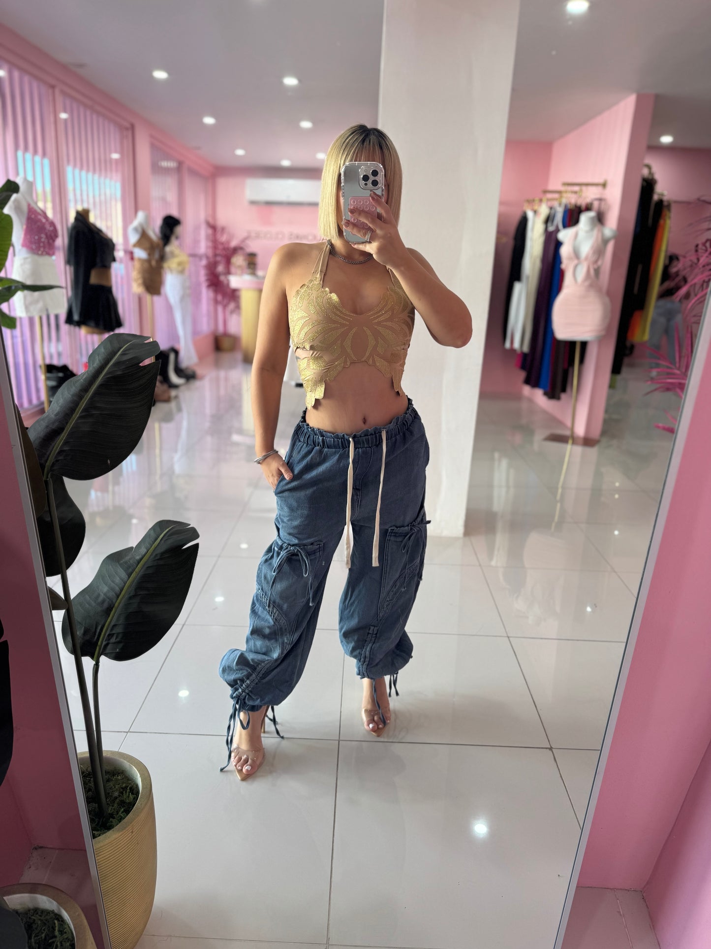 Mariposa nude Top