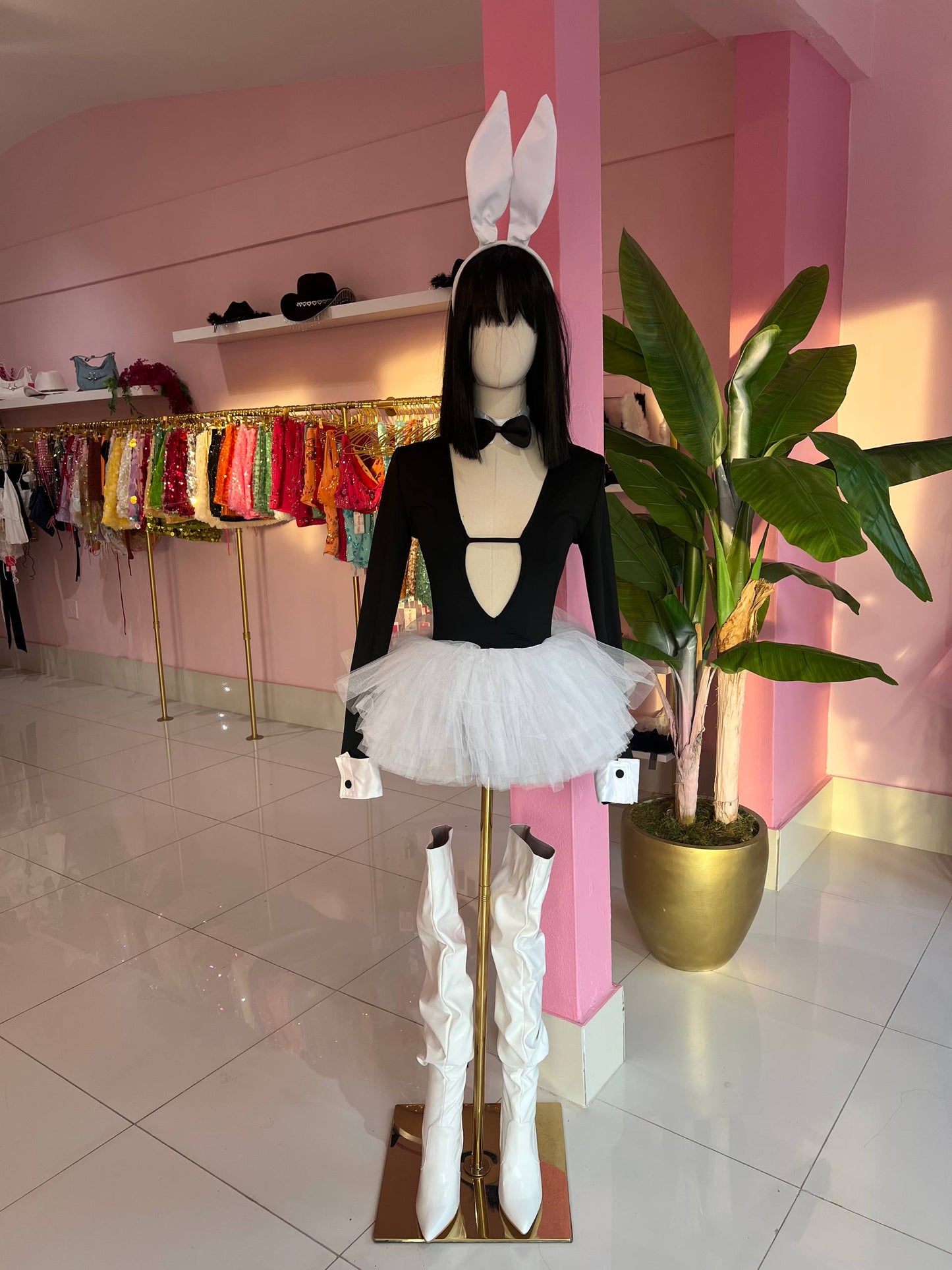 Spandex Body manga larga