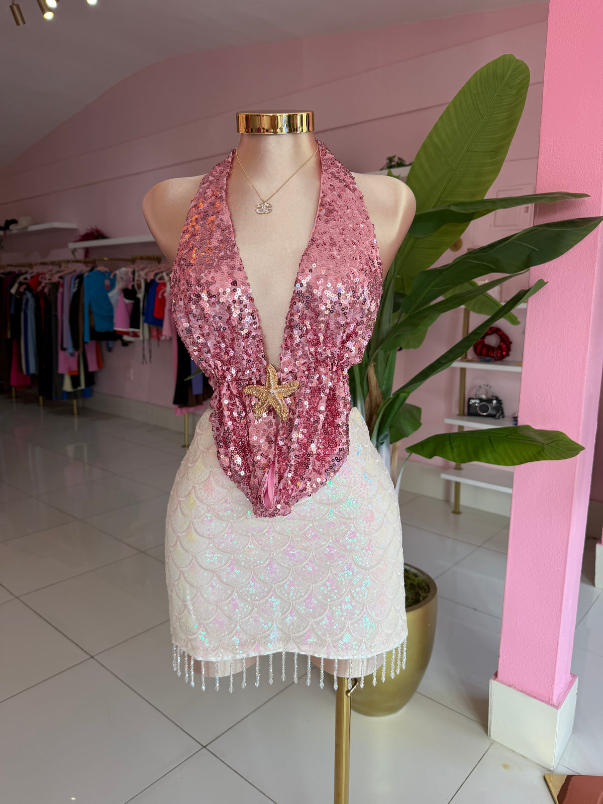 Star Sequins top