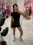 Tshirt Basic Crop Top