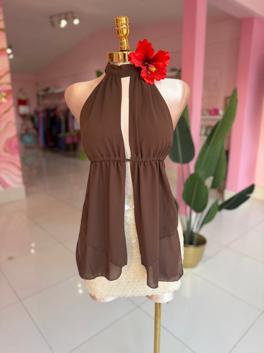 Mesh Long Top
